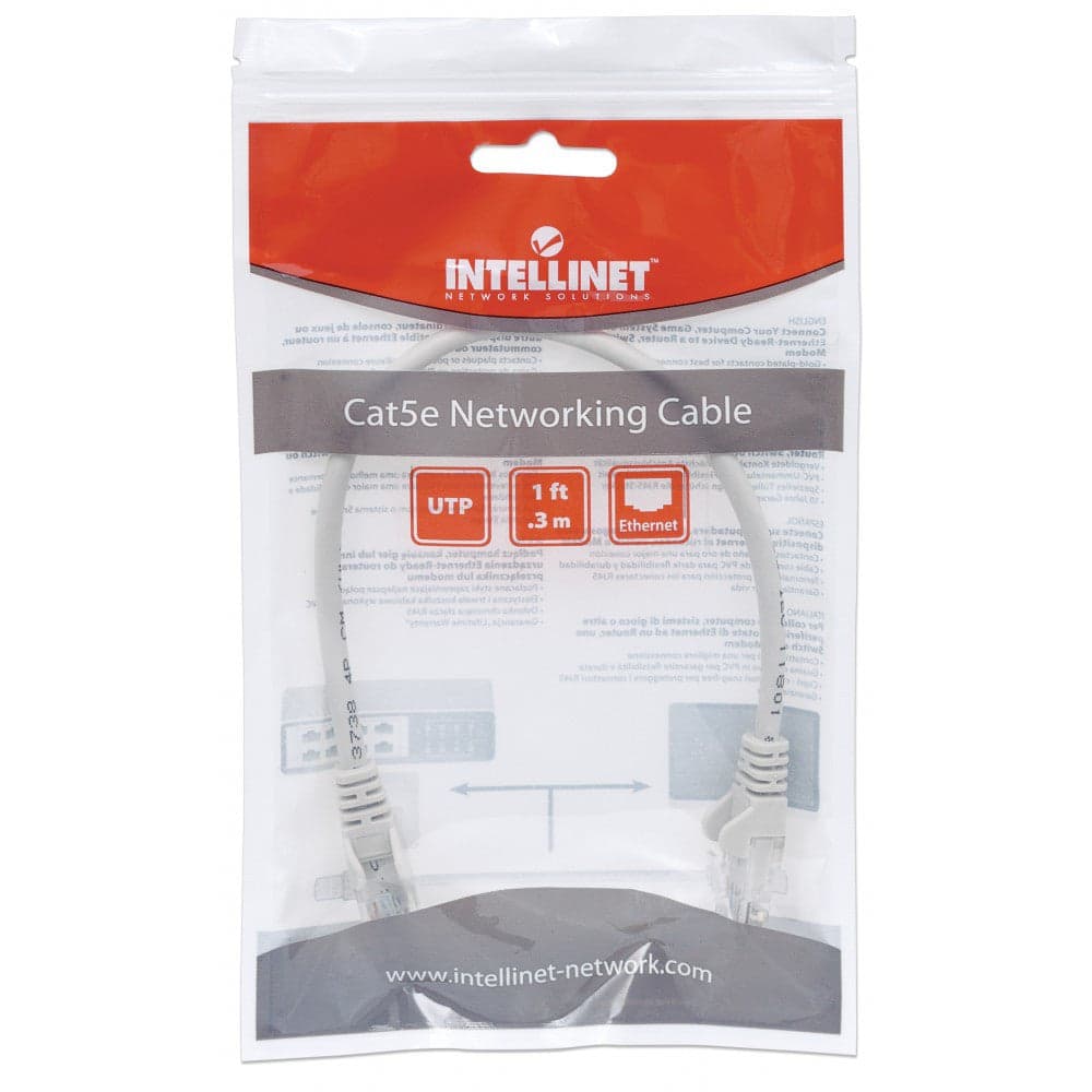 Cavo di rete Patch in Rame Cat. 5e Grigio UTP 1 m in Cavi Ethernet Scontolo.net - Potenza, commercioVirtuoso.it