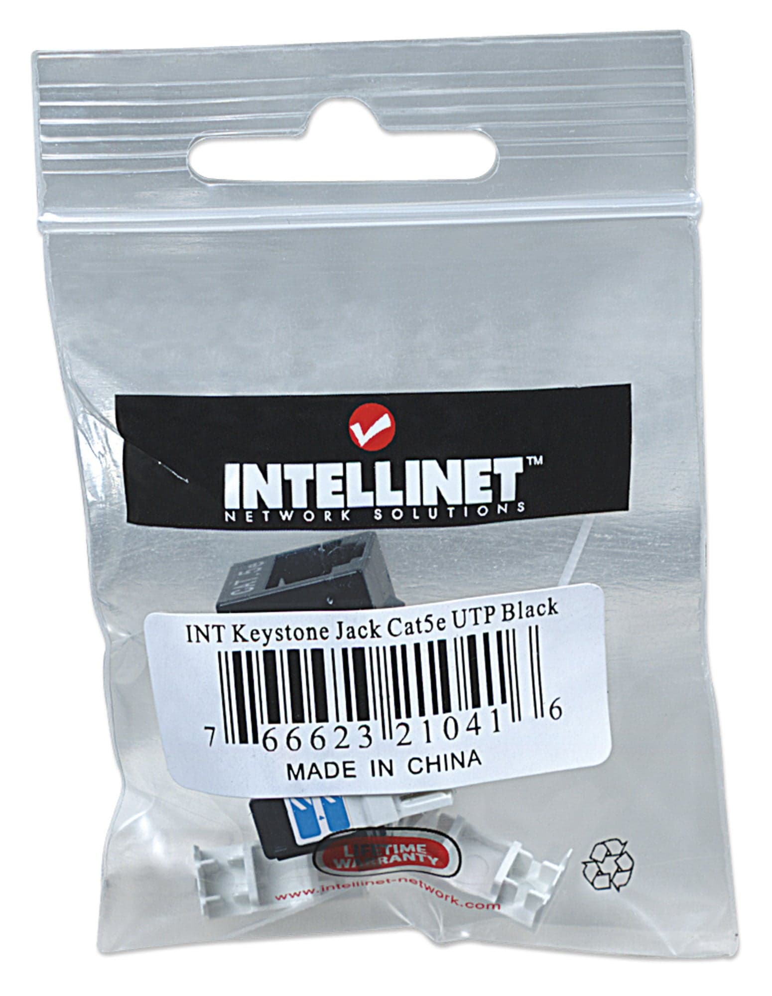 Frutto Keystone RJ45 Cat5e UTP Nero in Cavi Ethernet Scontolo.net - Potenza, commercioVirtuoso.it