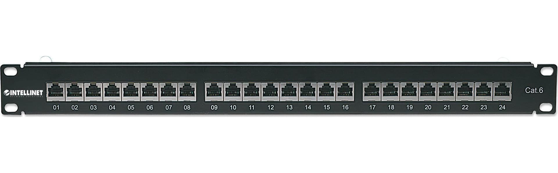 Pannello Patch STP 24 posti RJ45 Cat. 6 in Cavi Ethernet Scontolo.net - Potenza, commercioVirtuoso.it