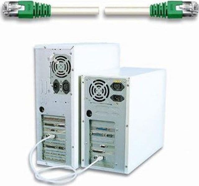 Cavo di rete Patch Cross in Rame Cat. 6 Verde/Grigio SF/UTP 10 mt in Cavi Ethernet Scontolo.net - Potenza, commercioVirtuoso.it