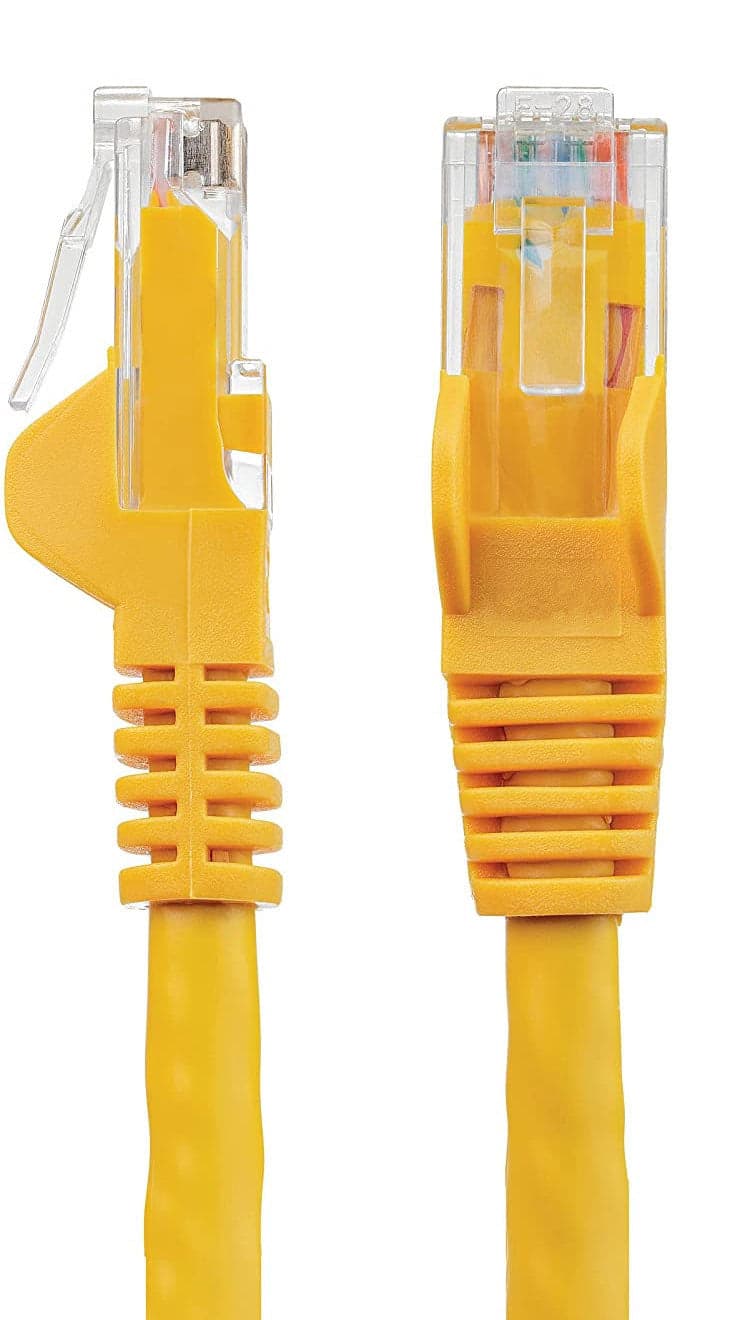 Cavo di rete Patch in Rame Cat. 6 Giallo UTP 10 m in Cavi Ethernet Scontolo.net - Potenza, commercioVirtuoso.it