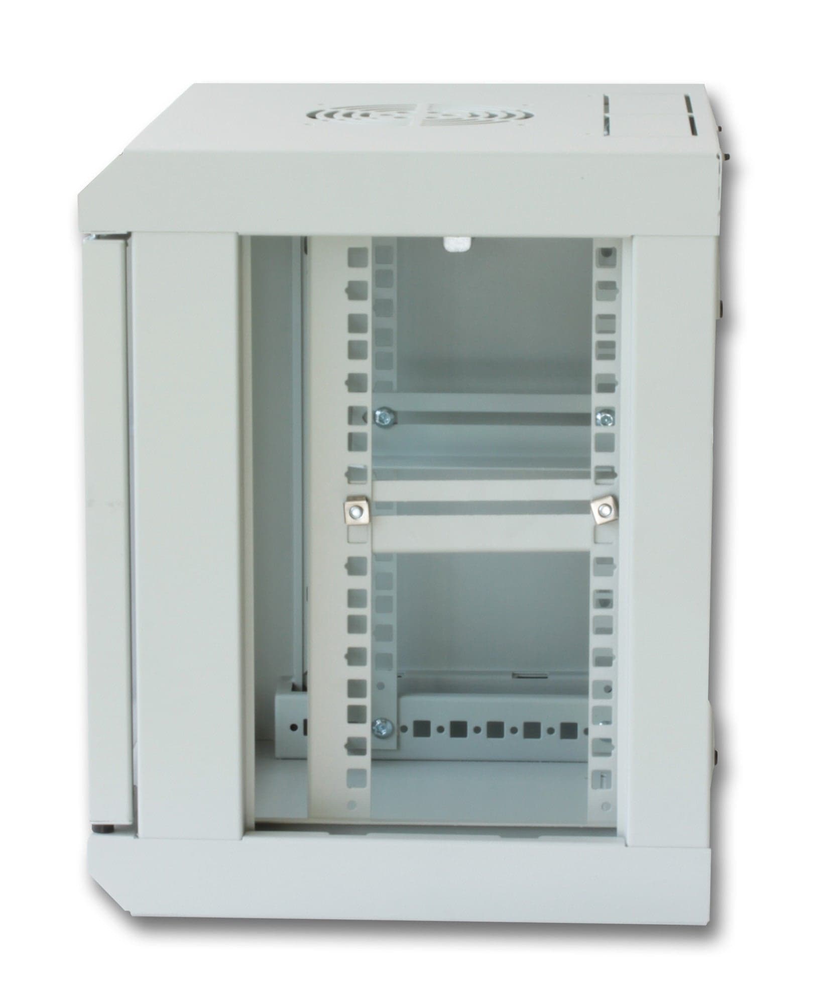 Armadio Rack 10'' a muro 6 unit&agrave con pannelli asportabili Grigio prof. 300 mm in  Scontolo.net - Potenza, commercioVirtuoso.it