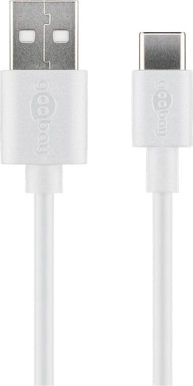 Cavo USB A Maschio 2.0 / USB-C Maschio 3 metri Bianco in  Scontolo.net - Potenza, commercioVirtuoso.it