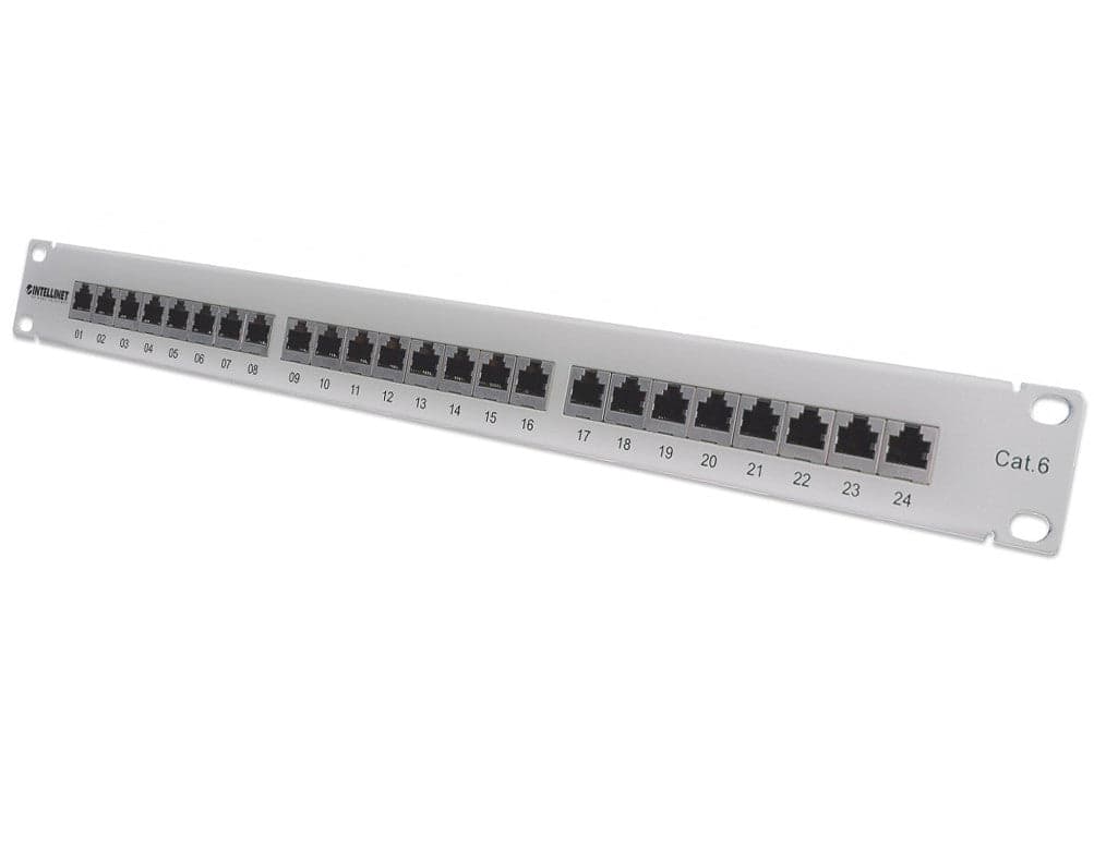 Pannello Patch FTP 24 Posti Cat.6 in Cavi Ethernet Scontolo.net - Potenza, commercioVirtuoso.it