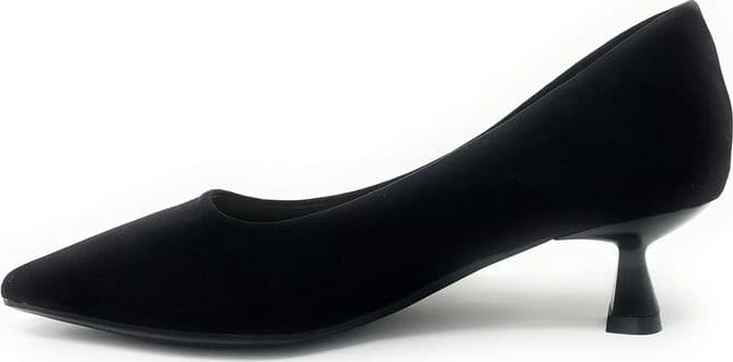 Francesco Milano décolleté in camoscio nero H06-01C in Scarpe col tacco Teresi Calzature - Marsala, commercioVirtuoso.it