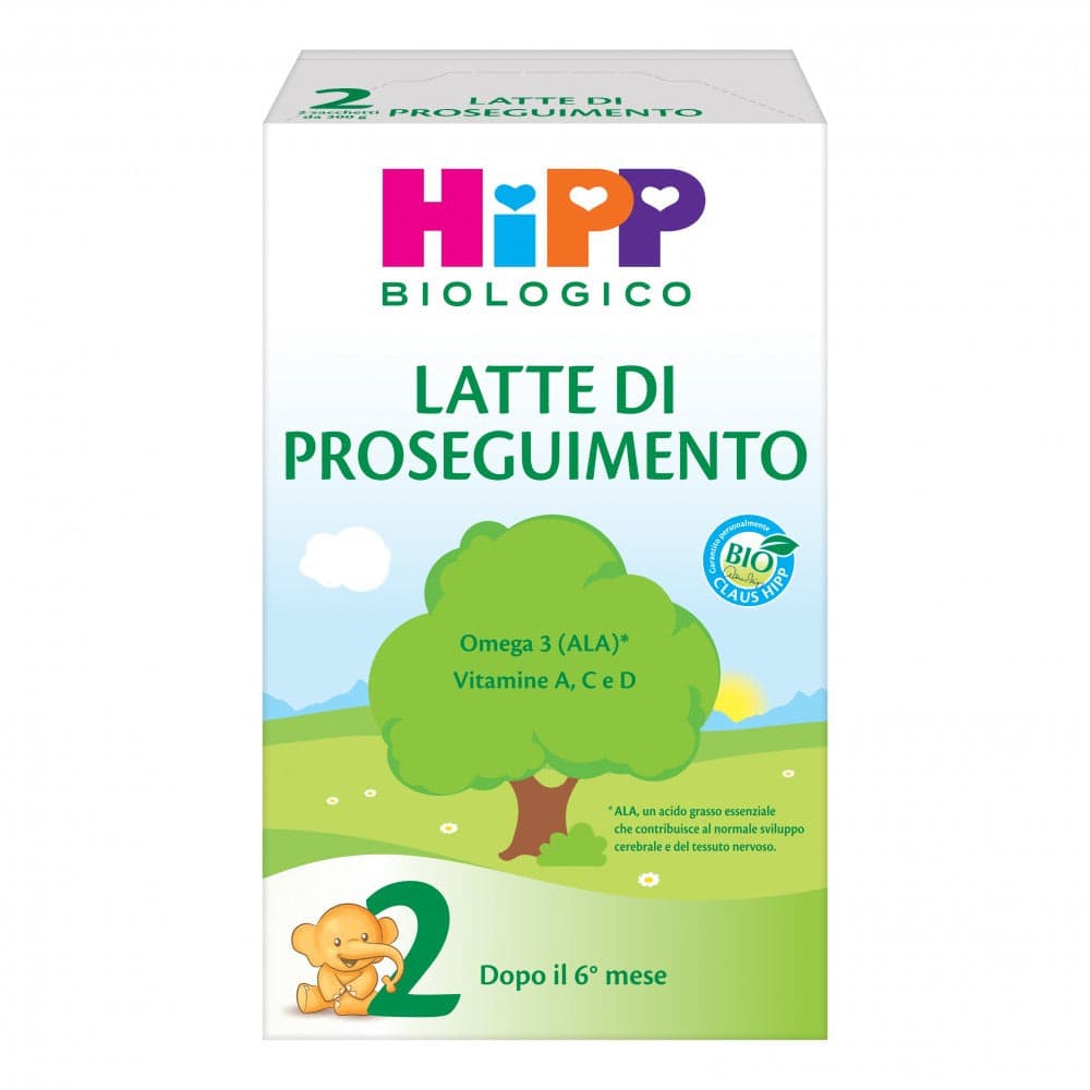 Hipp bio latte 2 proseguimento polvere 600g in  Clubfarma - Melilli, commercioVirtuoso.it