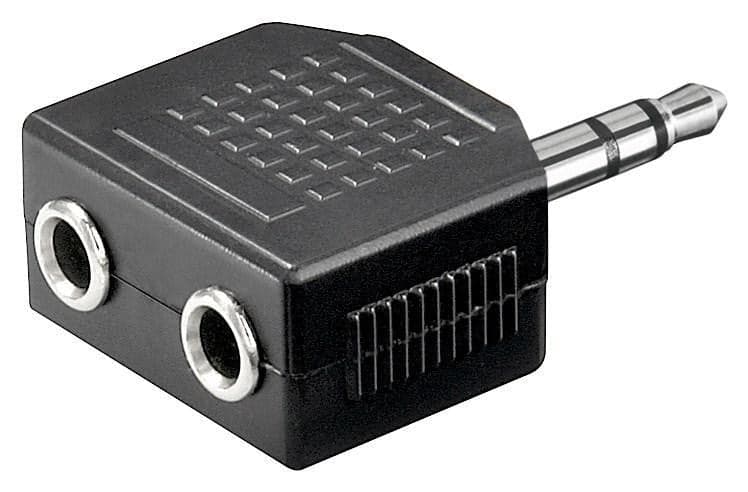 Adattatore Audio 3.5mm Stereo 1M/2F in Adattatori Scontolo.net - Potenza, commercioVirtuoso.it