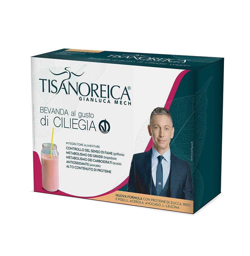 Tisanoreica bevanda alla ciliegia vegan 34gx4