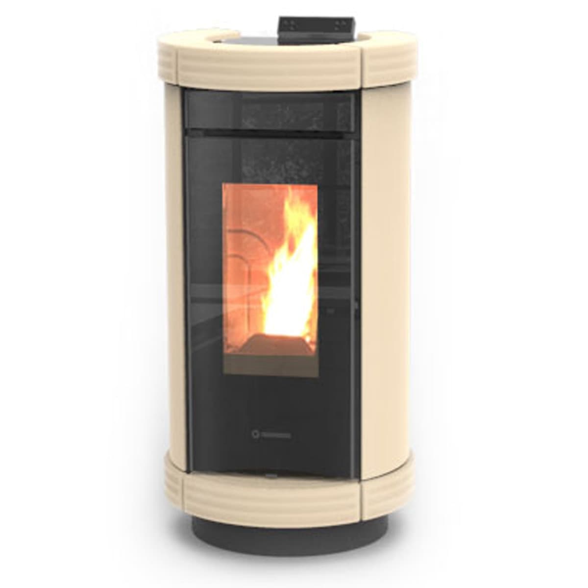Thermorossi Stufa a Pellet Dorica Metalcolor Air 12,1 kW in Bracieri Masterbrico - Longobardi, commercioVirtuoso.it