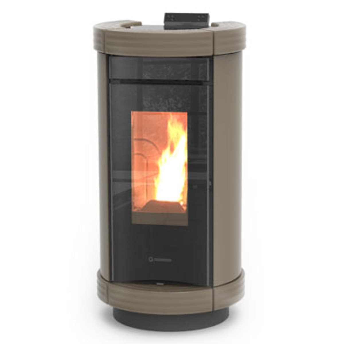 Thermorossi Stufa a Pellet Dorica Metalcolor Air 12,1 kW in Bracieri Masterbrico - Longobardi, commercioVirtuoso.it