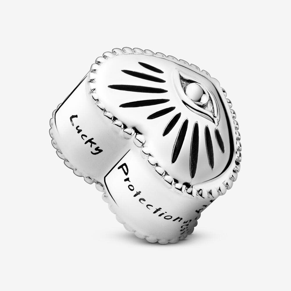 Pandora Charm a cuore Occhio onniveggente in Bead Charm Alba Gioielli - Casoria, commercioVirtuoso.it
