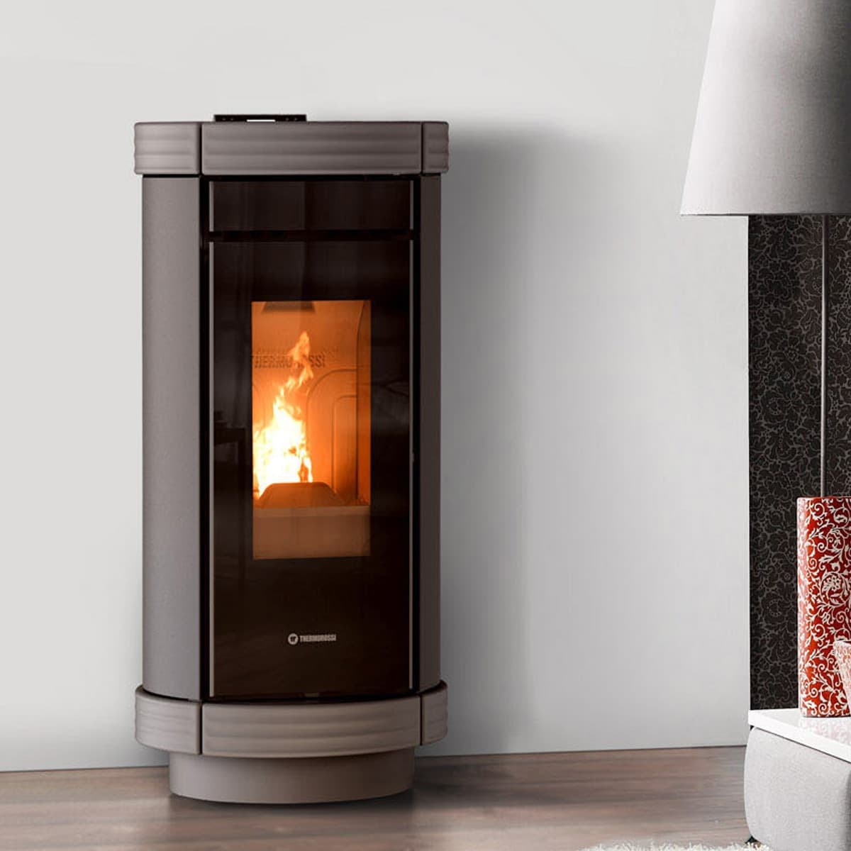 Thermorossi Stufa a Pellet Dorica Metalcolor Natural Air Evo 12,3 kW in Accessori e parti per riscaldamenti Masterbrico - Longobardi, commercioVirtuoso.it
