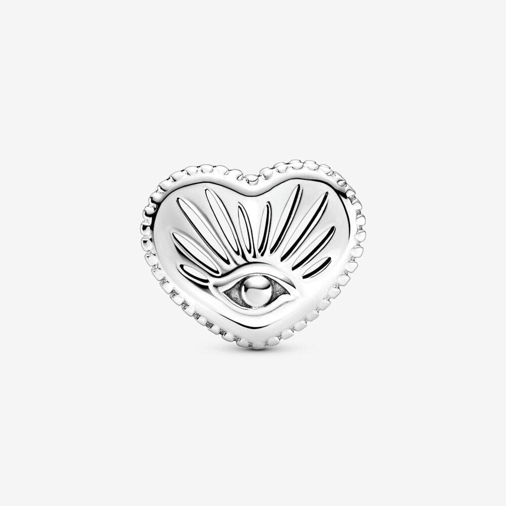 Pandora Charm a cuore Occhio onniveggente in Bead Charm Alba Gioielli - Casoria, commercioVirtuoso.it