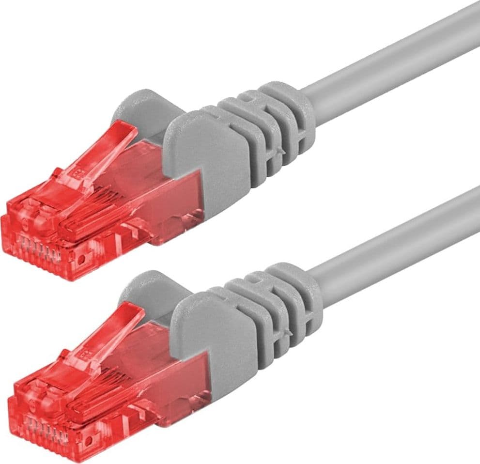 Cavo di Rete Patch in Rame Cat.6 Grigio U/UTP LSZH 0,5m in Cavi Ethernet Scontolo.net - Potenza, commercioVirtuoso.it