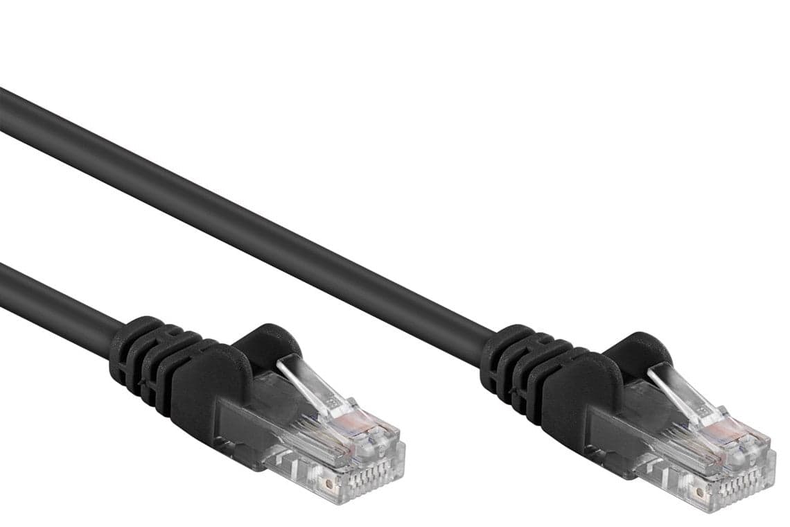 Cavo di rete Patch CCA Cat. 5e Nero UTP 10m in Cavi Ethernet Scontolo.net - Potenza, commercioVirtuoso.it