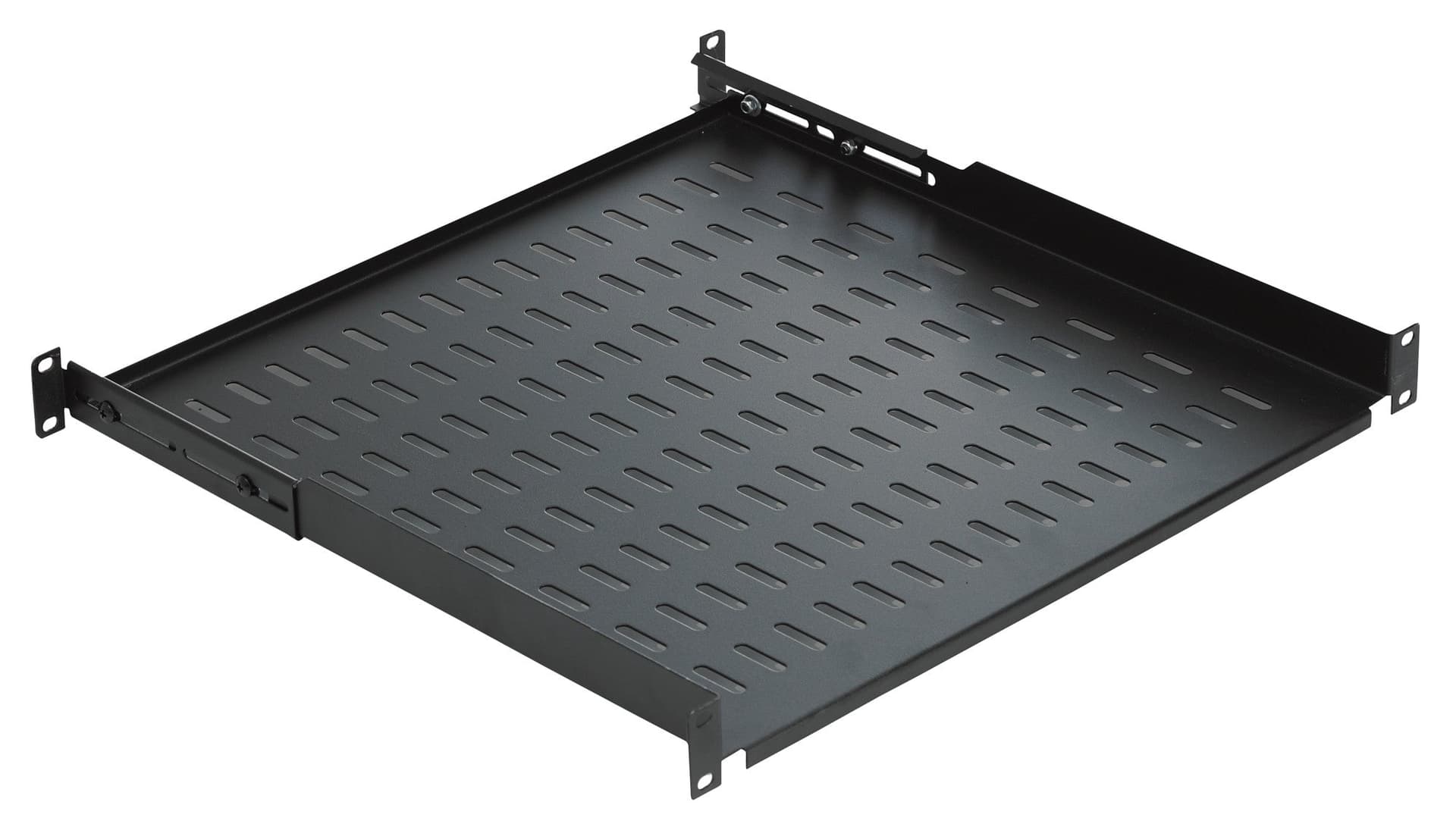 Mensola per Rack 19'' 550 mm 2U Nera 4 punti in  Scontolo.net - Potenza, commercioVirtuoso.it