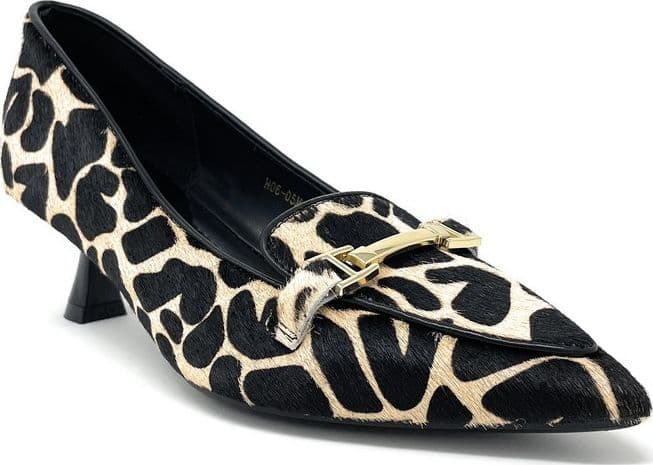 Francesco Milano décolleté in cavallino stampa mucca H06-05M in Scarpe col tacco Teresi Calzature - Marsala, commercioVirtuoso.it