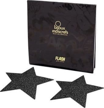 BIJOUX - CAPPUCCI PER CAPEZZOLI INDISCRETI BLACK STAR FLASH in Pinze Desideria Shop - Latina, commercioVirtuoso.it