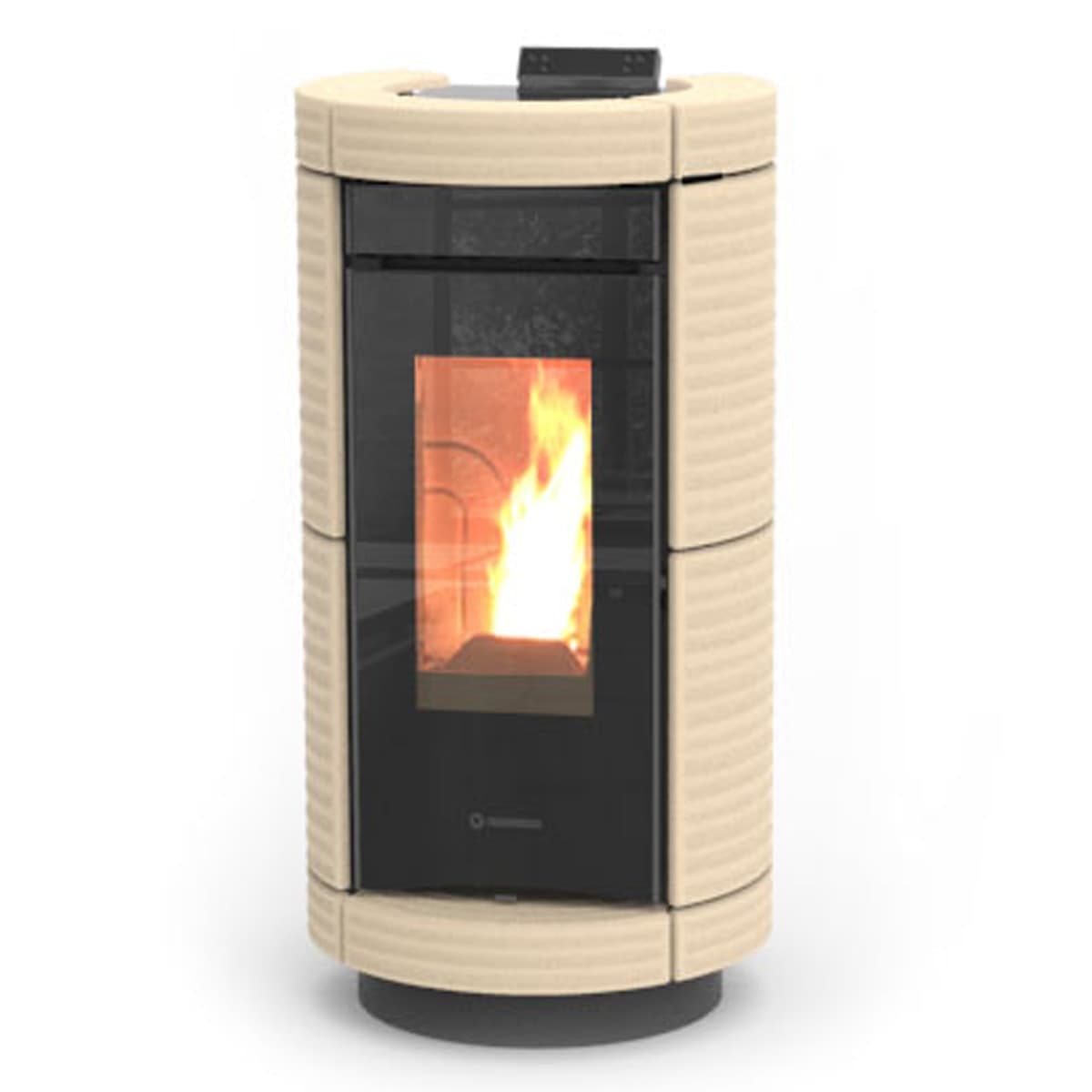 Thermorossi Termostufa a Pellet Dorica Maiolica Natural Air Evo 12 kW in Forni caminetto Masterbrico - Longobardi, commercioVirtuoso.it