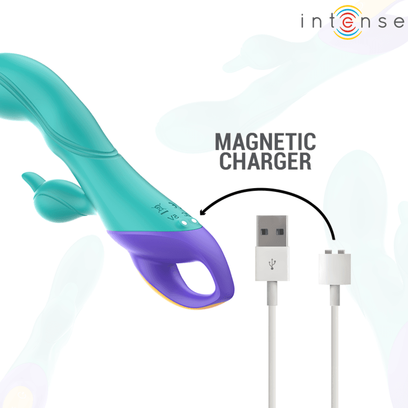 INTENSE - FRED VIBRATORE RABBIT BLU in Vibratori G-Spot Desideria Shop - Latina, commercioVirtuoso.it