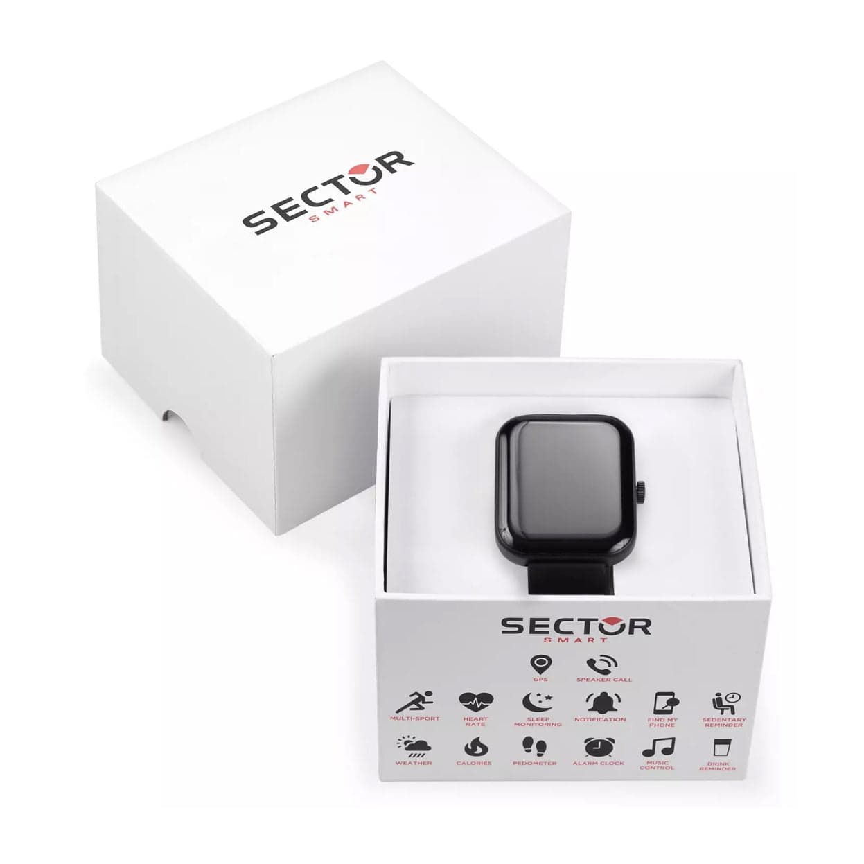Smartwatch SECTOR S-03 gomma nero / cuffie wireless in Orologi da polso Web Time Orologi - Milano, commercioVirtuoso.it