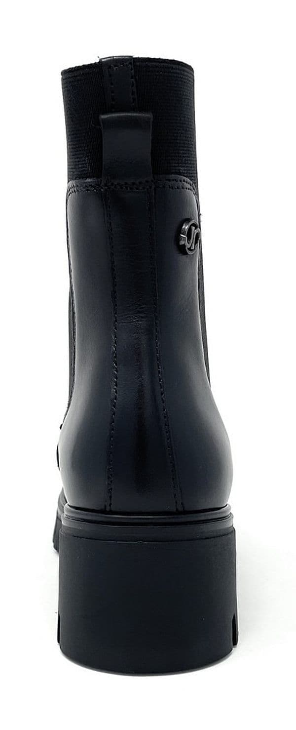 Janet & Janet tronchetti donna in pelle black J-532 in Stivali Teresi Calzature - Marsala, commercioVirtuoso.it