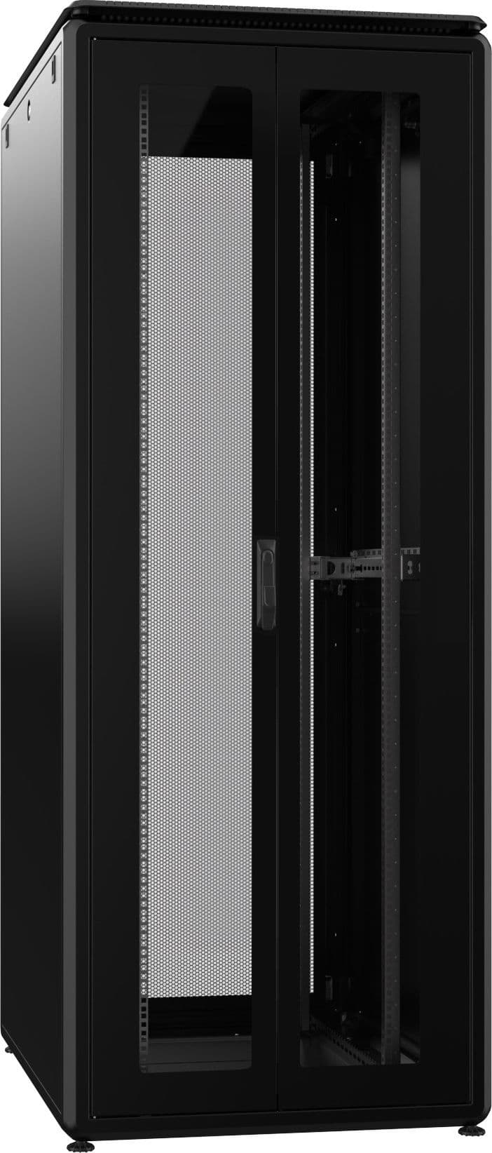 Armadio Server Rack 19'' 800x1000 42U Nero Porta Grigliata Doppio Battente serie Evolution Ventilato in  Scontolo.net - Potenza, commercioVirtuoso.it