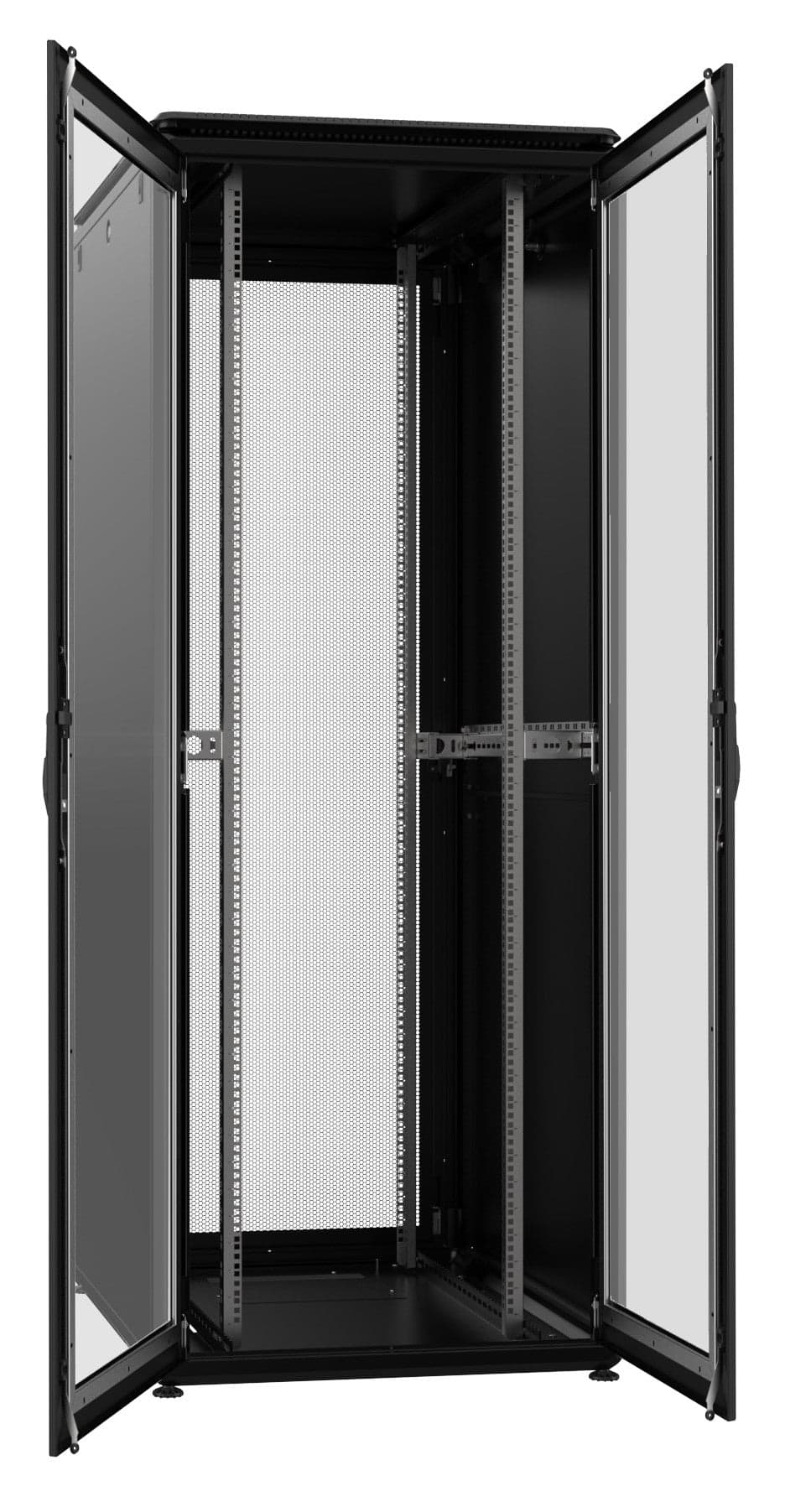 Armadio Server Rack 19'' 800x1000 42U Nero Porta Grigliata Doppio Battente serie Evolution Ventilato in  Scontolo.net - Potenza, commercioVirtuoso.it