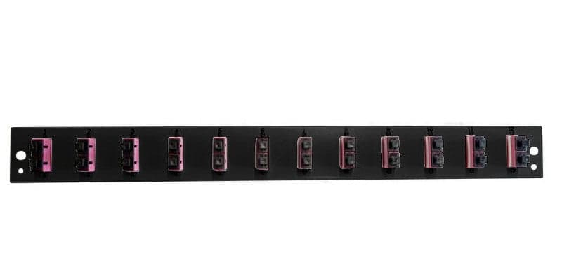 Pannello Frontale per Cassetto Ottico 1U 12 LC Duplex OM4 Nero in  Scontolo.net - Potenza, commercioVirtuoso.it