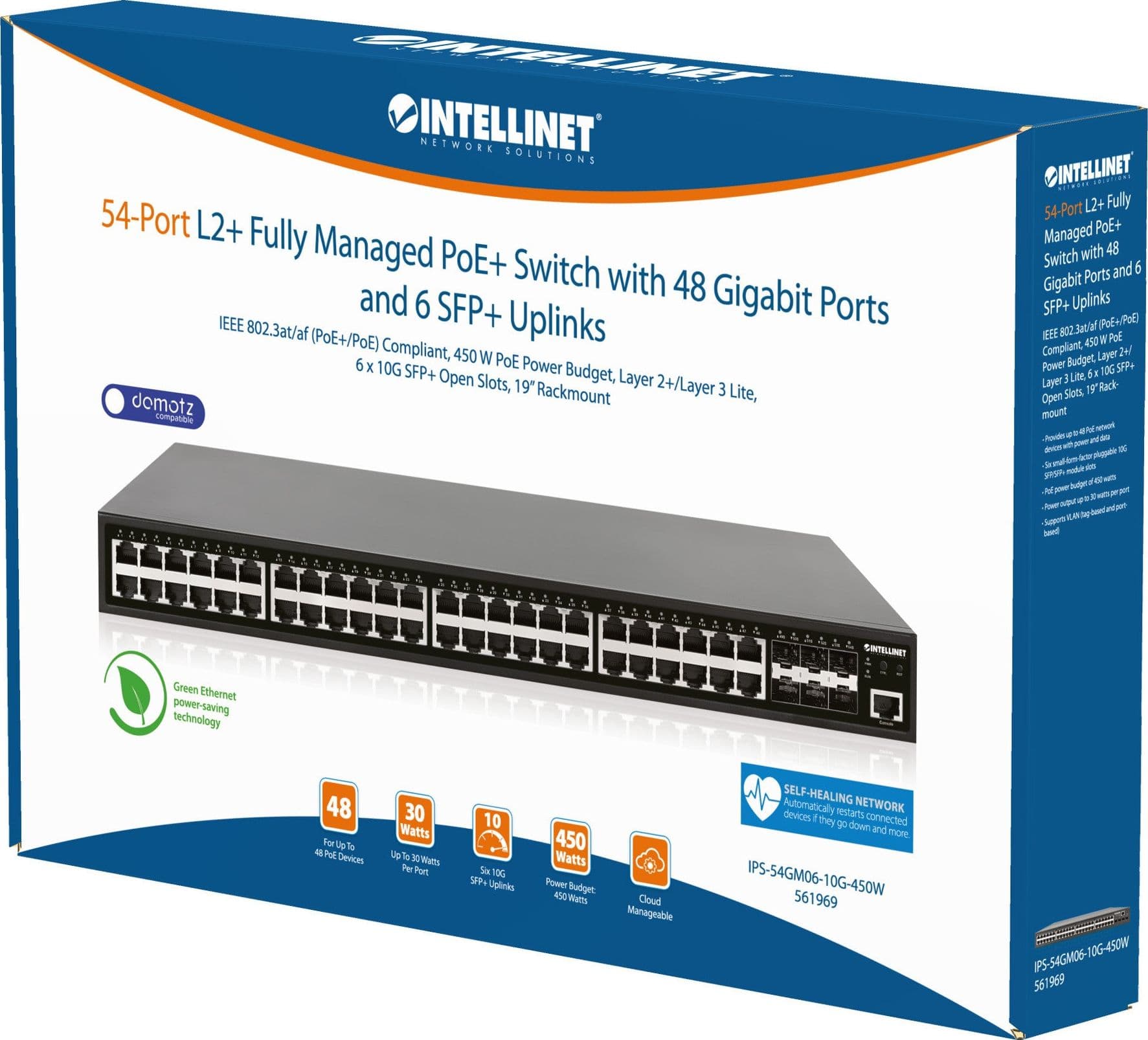 Switch Gigabit Ethernet PoE+ 48 Porte Layer2+ Managed con Sei Slot 10 GbE in  Scontolo.net - Potenza, commercioVirtuoso.it