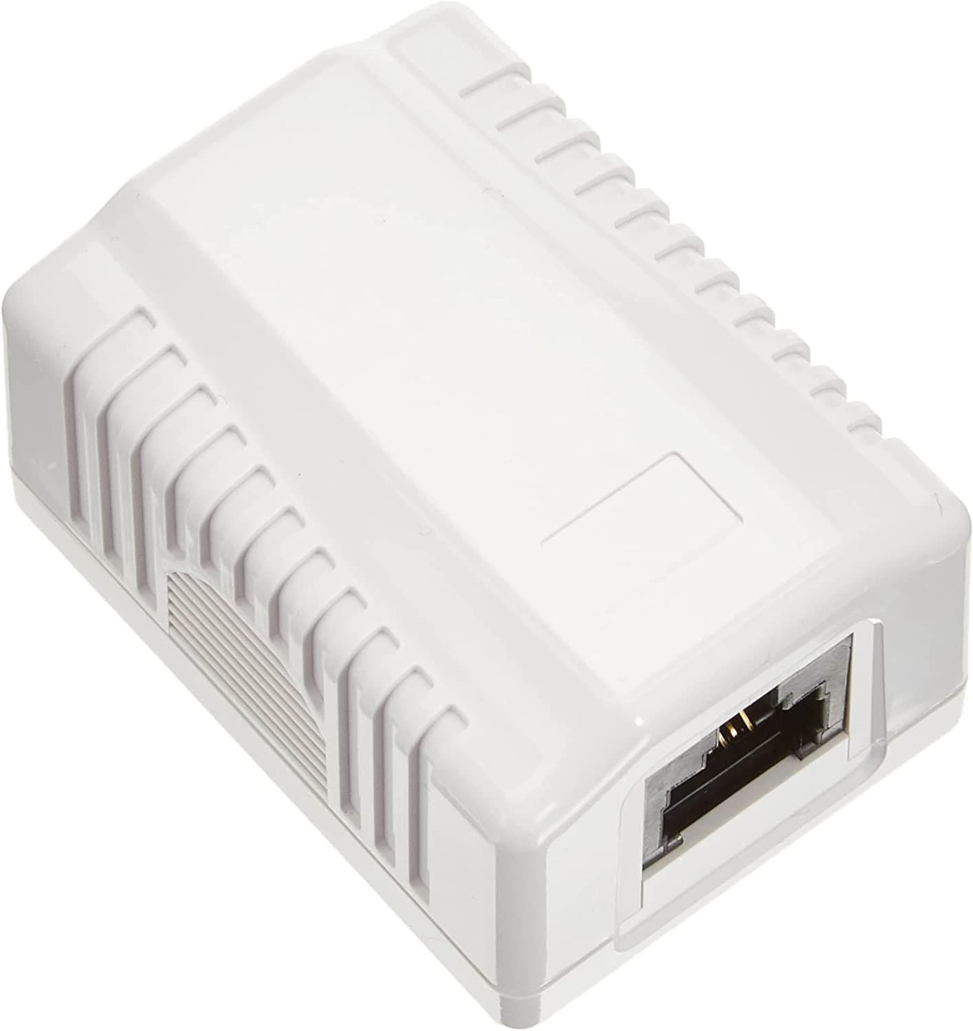 Presa a Muro con 1 Frutto RJ45 Cat.6 UTP Beige in Socket Scontolo.net - Potenza, commercioVirtuoso.it