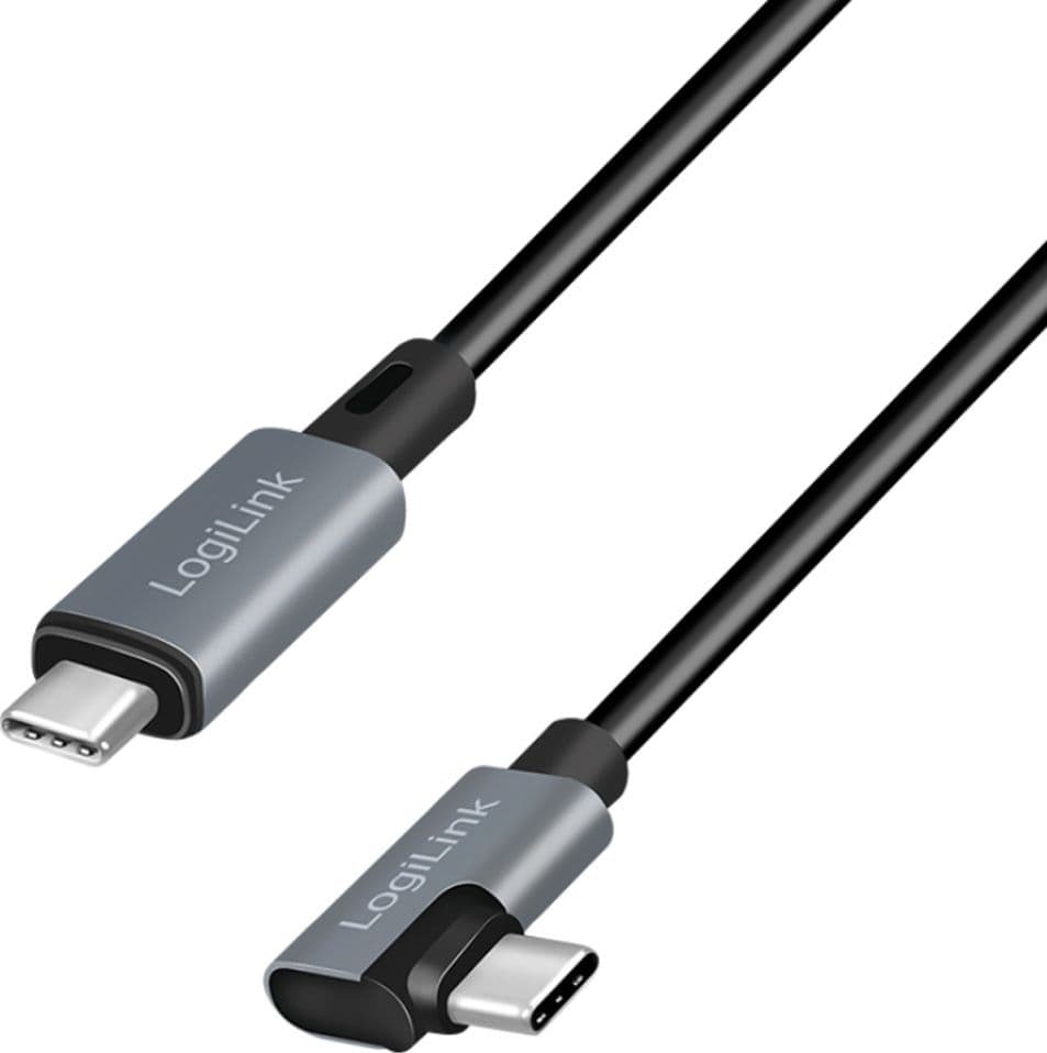 Cavo HighSpeed E-mark PD USB-C&trade Maschio Angolato/USB-C&trade Maschio Dritto 1m Nero in  Scontolo.net - Potenza, commercioVirtuoso.it