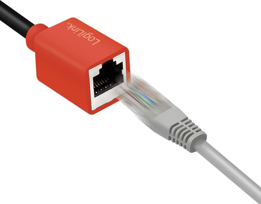 Adattatore RJ45 Cat.6A Classe EA Break Away Protezione Antistrappo 20cm in Adattatori PowerLAN Scontolo.net - Potenza, commercioVirtuoso.it
