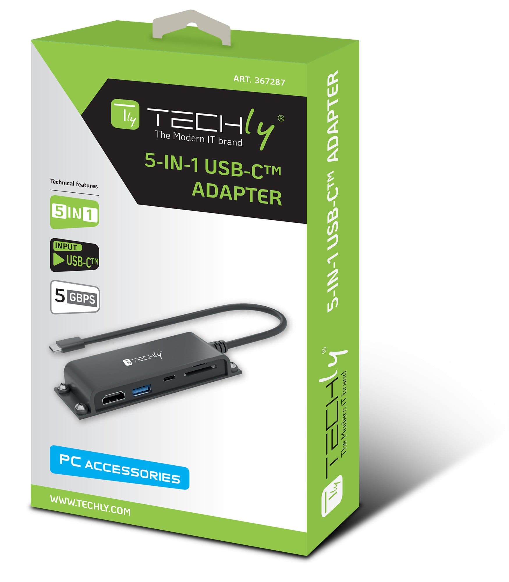 Docking Station 5 in 1 USB-C&trade Hub HDMI con Lettore Micro SD/SD in  Scontolo.net - Potenza, commercioVirtuoso.it