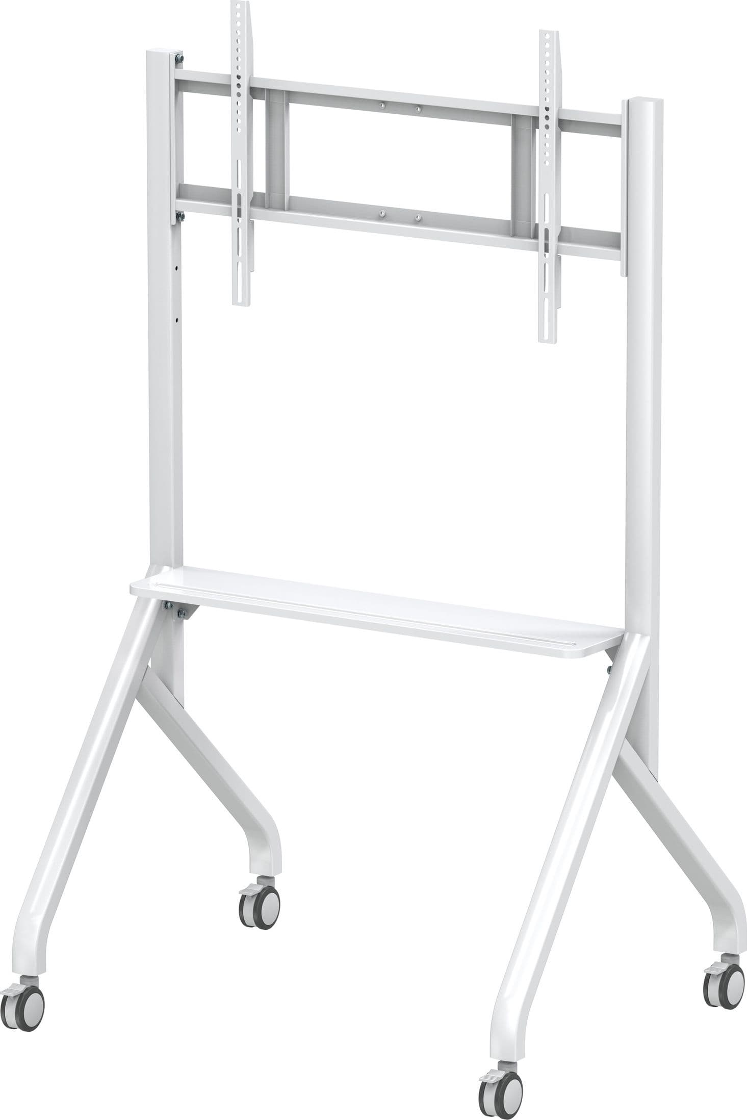Supporto Mobile da Pavimento Multifunzione per TV LCD/LED/Plasma 65-100'' Bianco in Mobili Scontolo.net - Potenza, commercioVirtuoso.it