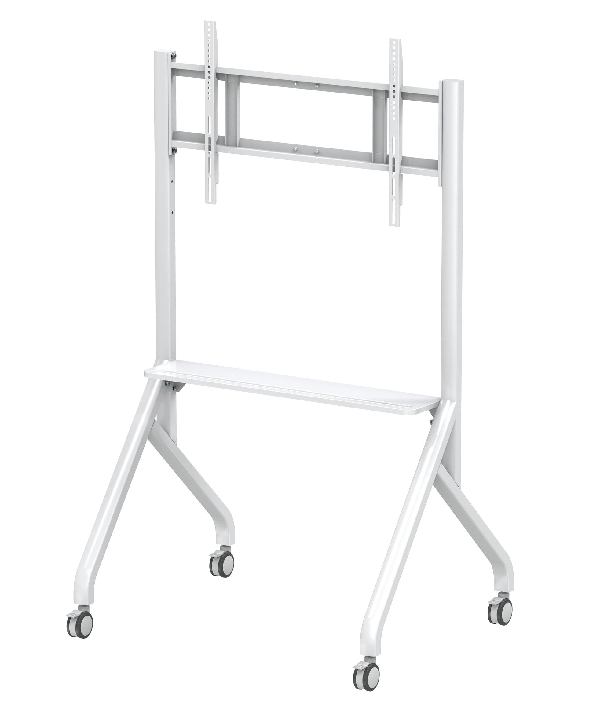 Supporto Mobile da Pavimento Multifunzione per TV LCD/LED/Plasma 65-100'' Bianco in Mobili Scontolo.net - Potenza, commercioVirtuoso.it