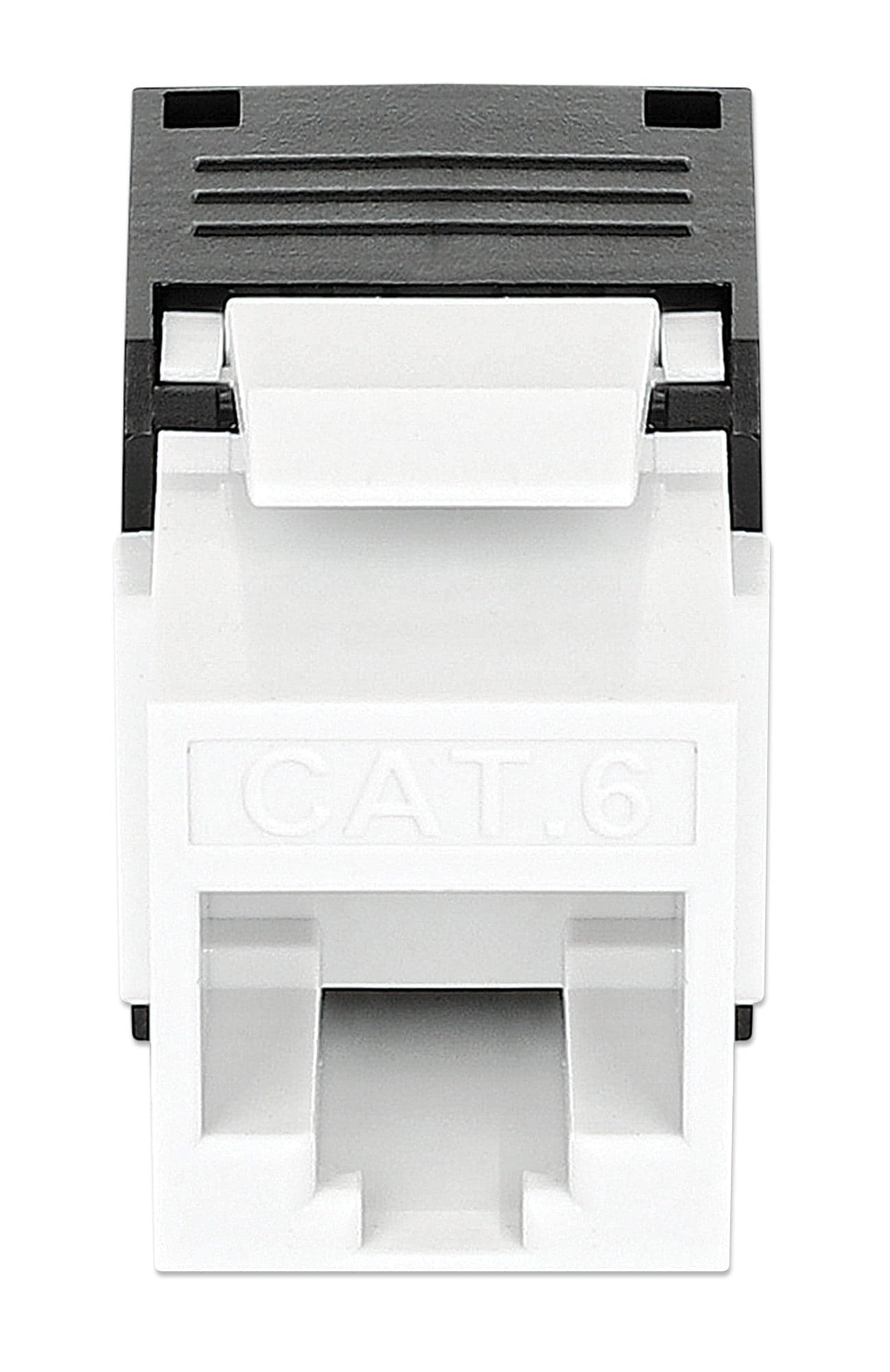 Frutto Keystone RJ45 Cat.6 UTP Tool-Free Bianco Nero in Cavi Ethernet Scontolo.net - Potenza, commercioVirtuoso.it