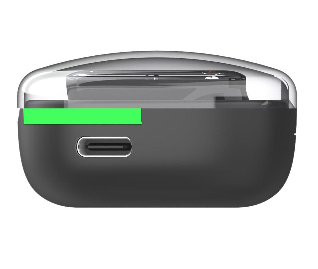 Auricolari Wireless Bluetooth v5.3 Custodia di Ricarica con Display Nero in Cuffie In-Ear Scontolo.net - Potenza, commercioVirtuoso.it