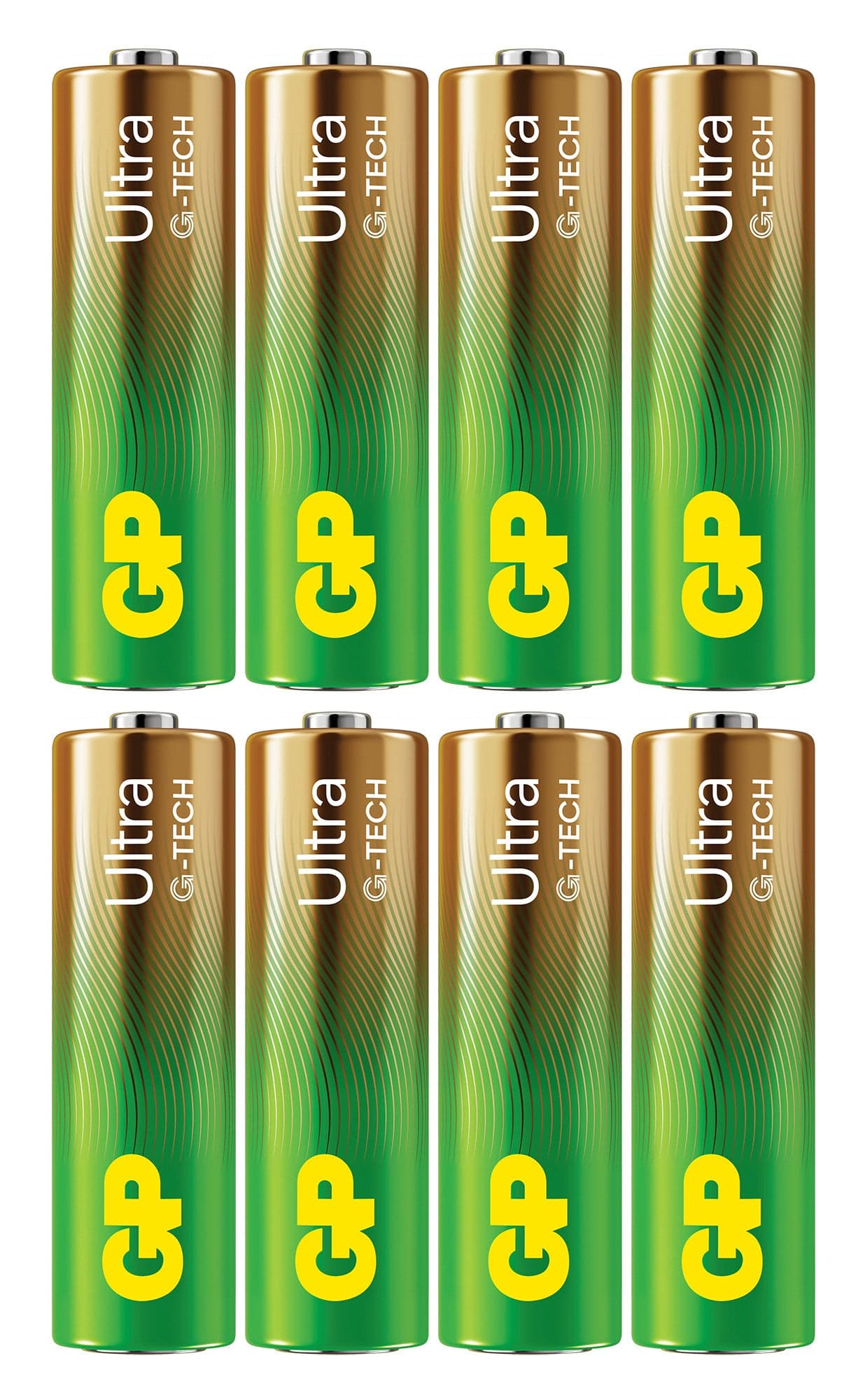Confezione 8 Batterie GP Ultra Alcaline Stilo AA 15AU/LR6 in Pile monouso Scontolo.net - Potenza, commercioVirtuoso.it