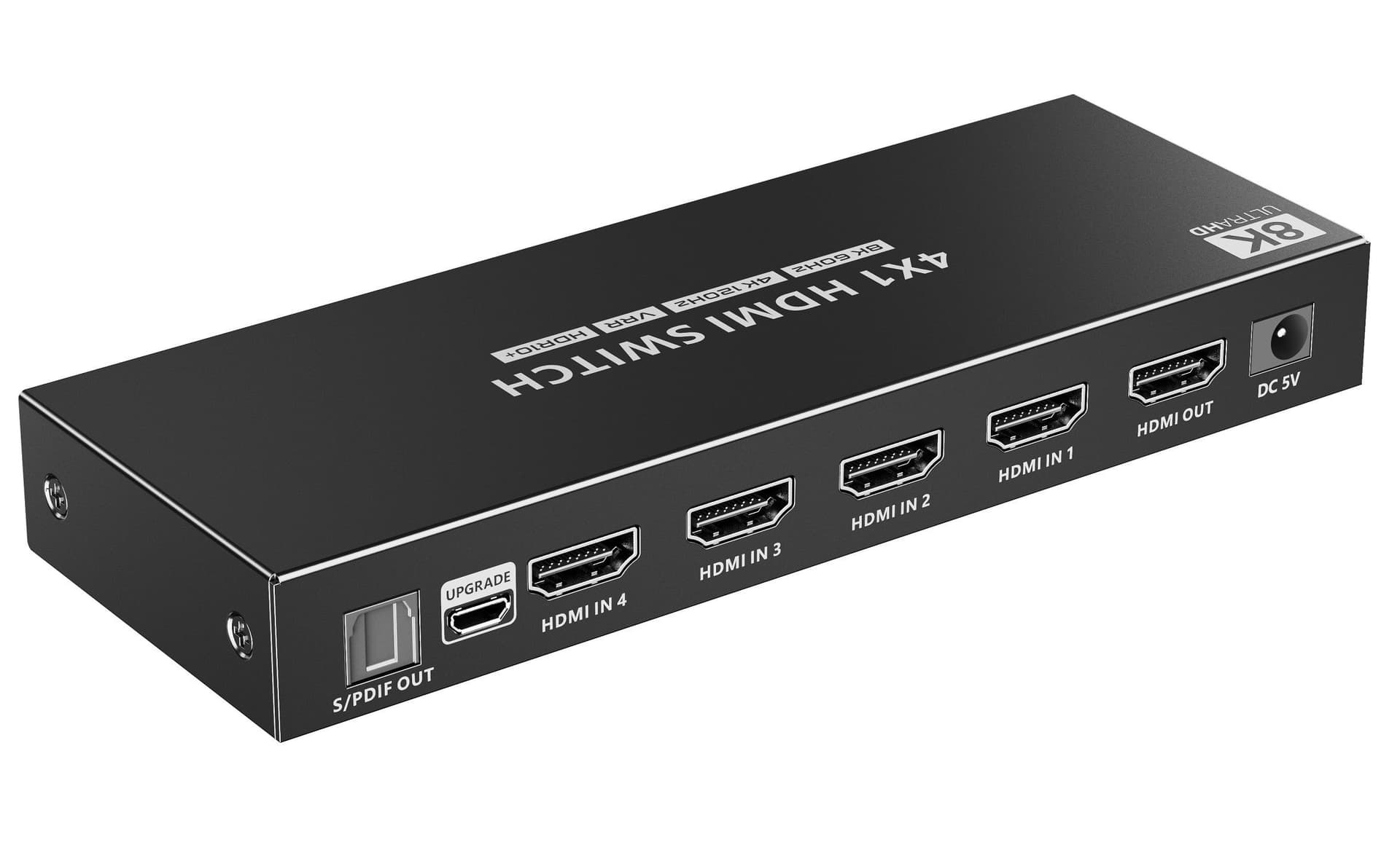 Switch 4x1 HDMI 2.1 8K 3D con SPDIF Ottico in Selettori audio-video Scontolo.net - Potenza, commercioVirtuoso.it