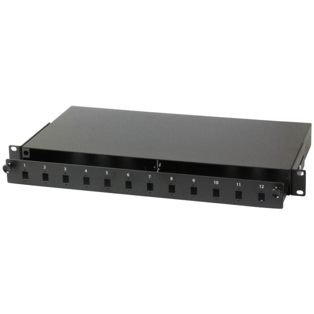 Cassetto Rack 19'' Fibra Ottica 12 porte LC Duplex/SC Simplex Nero in  Scontolo.net - Potenza, commercioVirtuoso.it