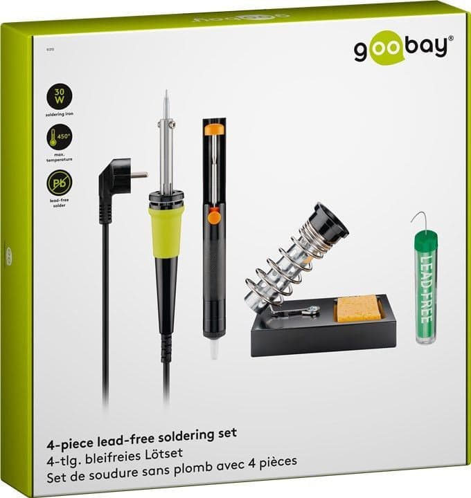 Kit per Saldatura 4 pezzi, con Stagnatore 30 Watt in Kit per saldatura e dissaldatura Scontolo.net - Potenza, commercioVirtuoso.it