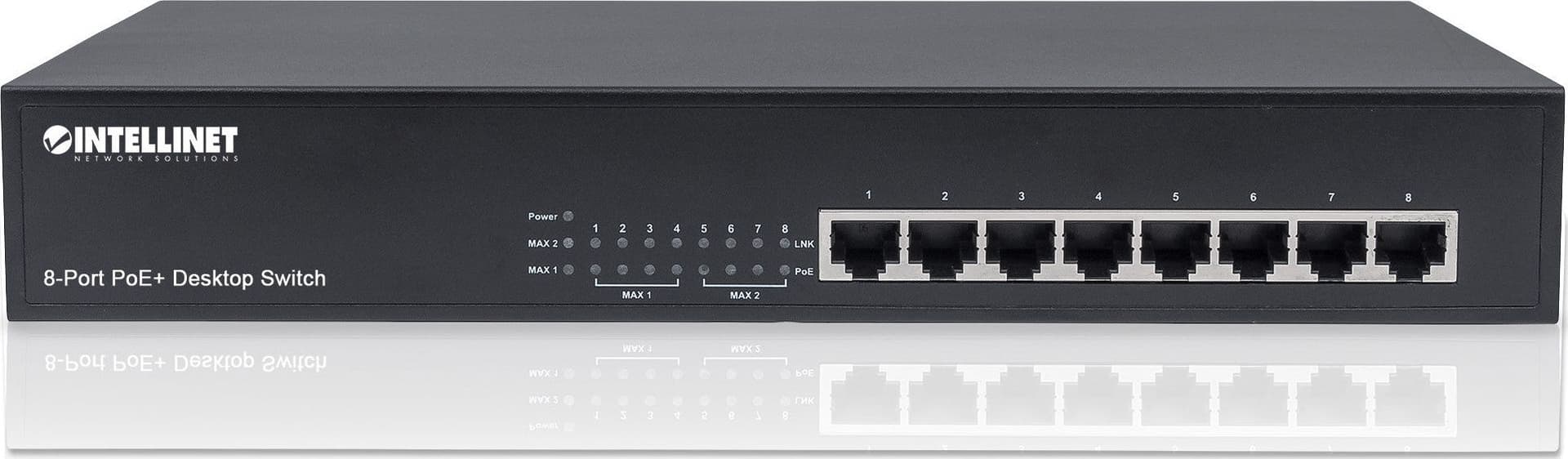 Switch PoE+ 8 Porte 10/100, Desktop / Rack in  Scontolo.net - Potenza, commercioVirtuoso.it