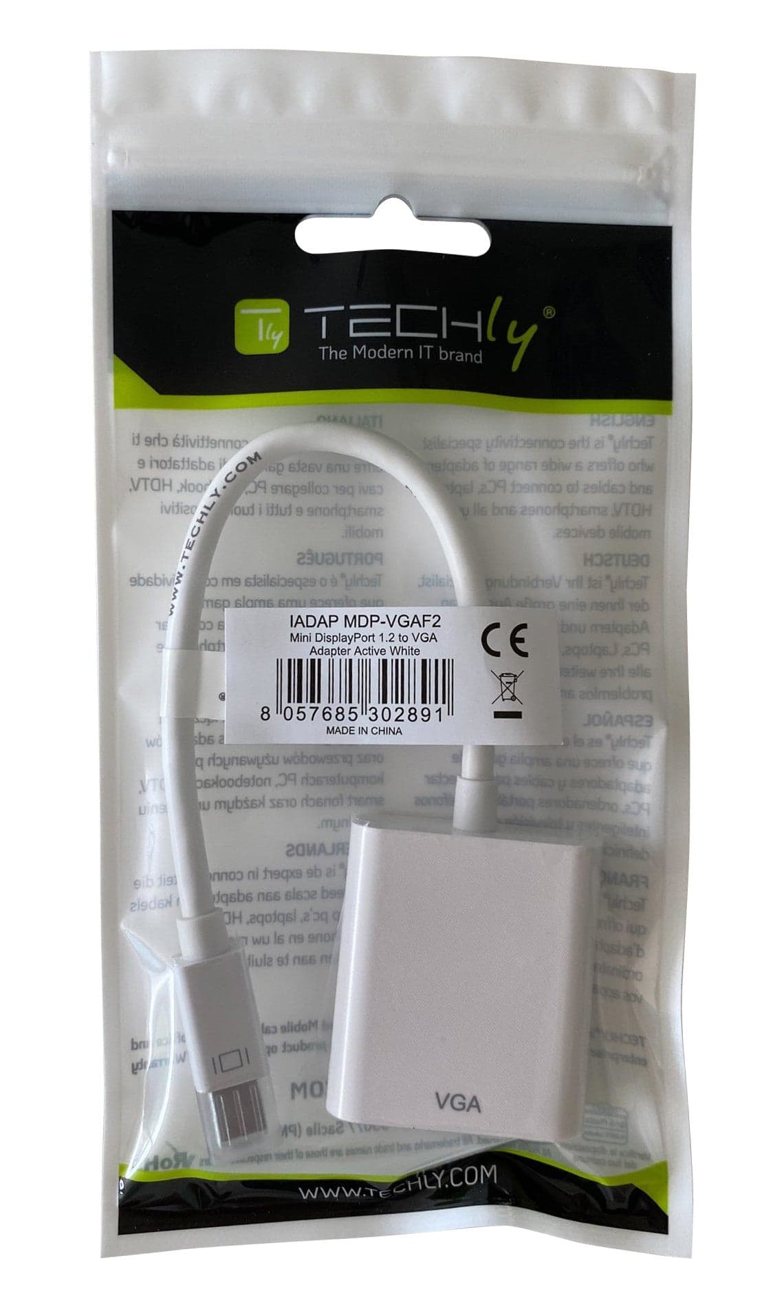 Adattatore Mini DisplayPort (Thunderbolt) 1.2 / VGA Attivo in  Scontolo.net - Potenza, commercioVirtuoso.it