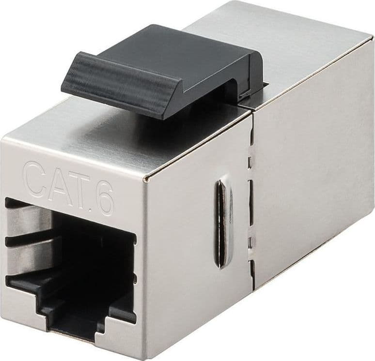Accoppiatore RJ45 F/F STP Cat.6 Keystone in Cavi Ethernet Scontolo.net - Potenza, commercioVirtuoso.it