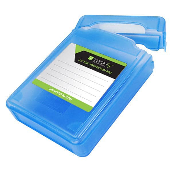Scatola di Protezione per 1 HDD 3,5'' Azzurro Trasparente in  Scontolo.net - Potenza, commercioVirtuoso.it
