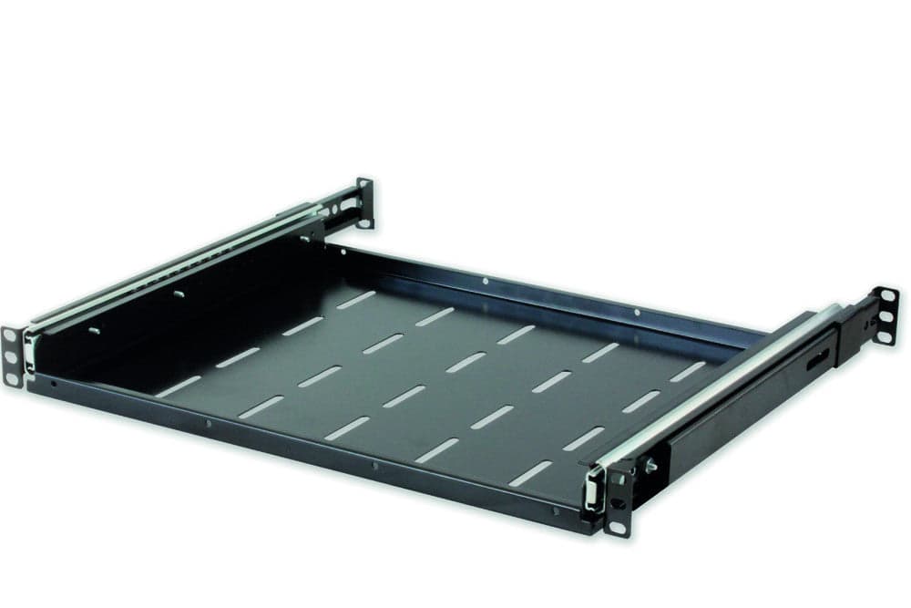 Mensola per Rack 19'' Estraibile 550mm Nera in  Scontolo.net - Potenza, commercioVirtuoso.it