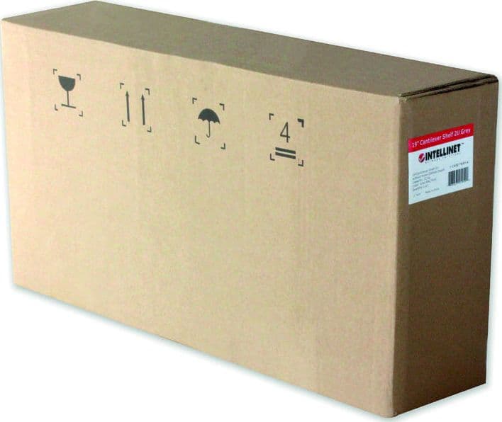 Mensola per Rack 19'' 255 mm 1U Fissaggio su 2 punti Nero in Clip fermacavi da parete Scontolo.net - Potenza, commercioVirtuoso.it