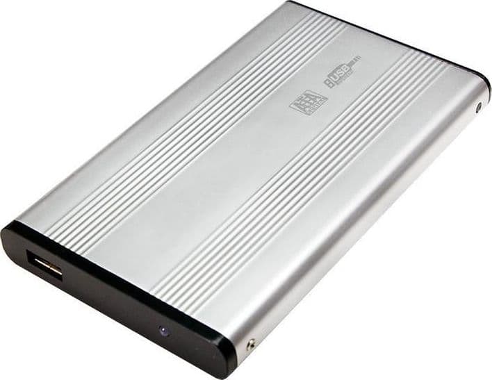 Box HDD Esterno SATA 2.5'' USB 2.0 Grigio in Case e serrature Scontolo.net - Potenza, commercioVirtuoso.it
