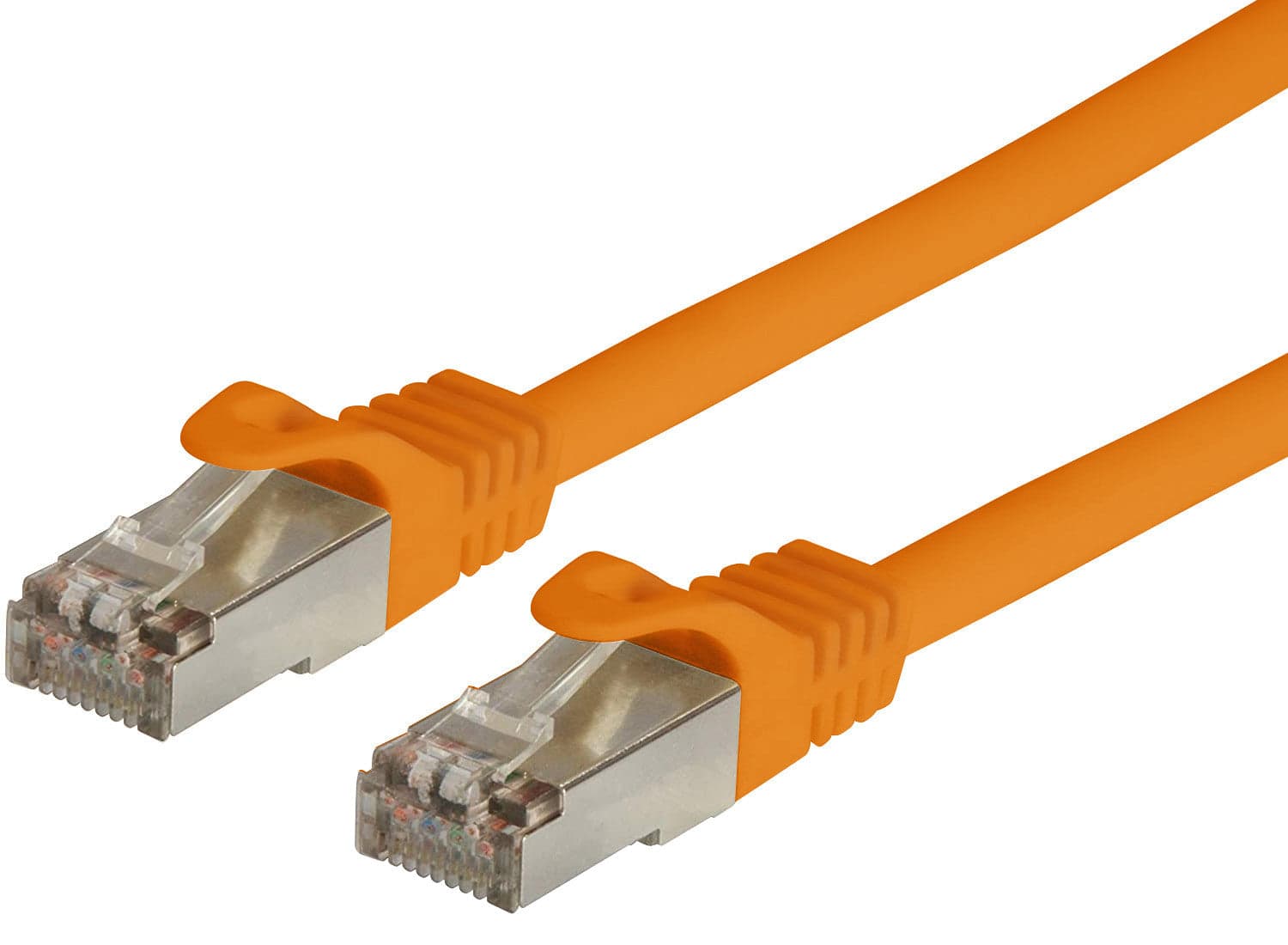 Cavo di rete Patch in CCA Schermato Cat. 6 Arancione F/UTP 1 m Bulk in Cavi Ethernet Scontolo.net - Potenza, commercioVirtuoso.it